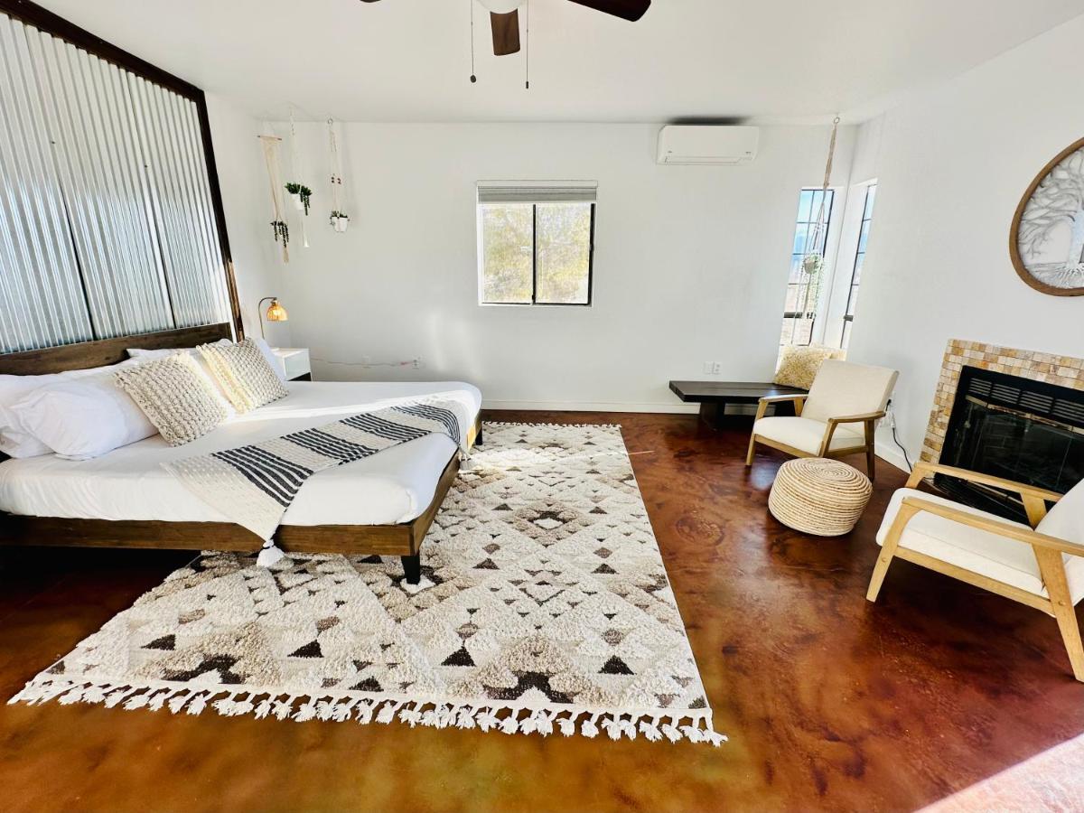 Ravens Nest Ranch, Fire Pit , Views, Near Jt Park! Villa Джошуа Три Екстериор снимка