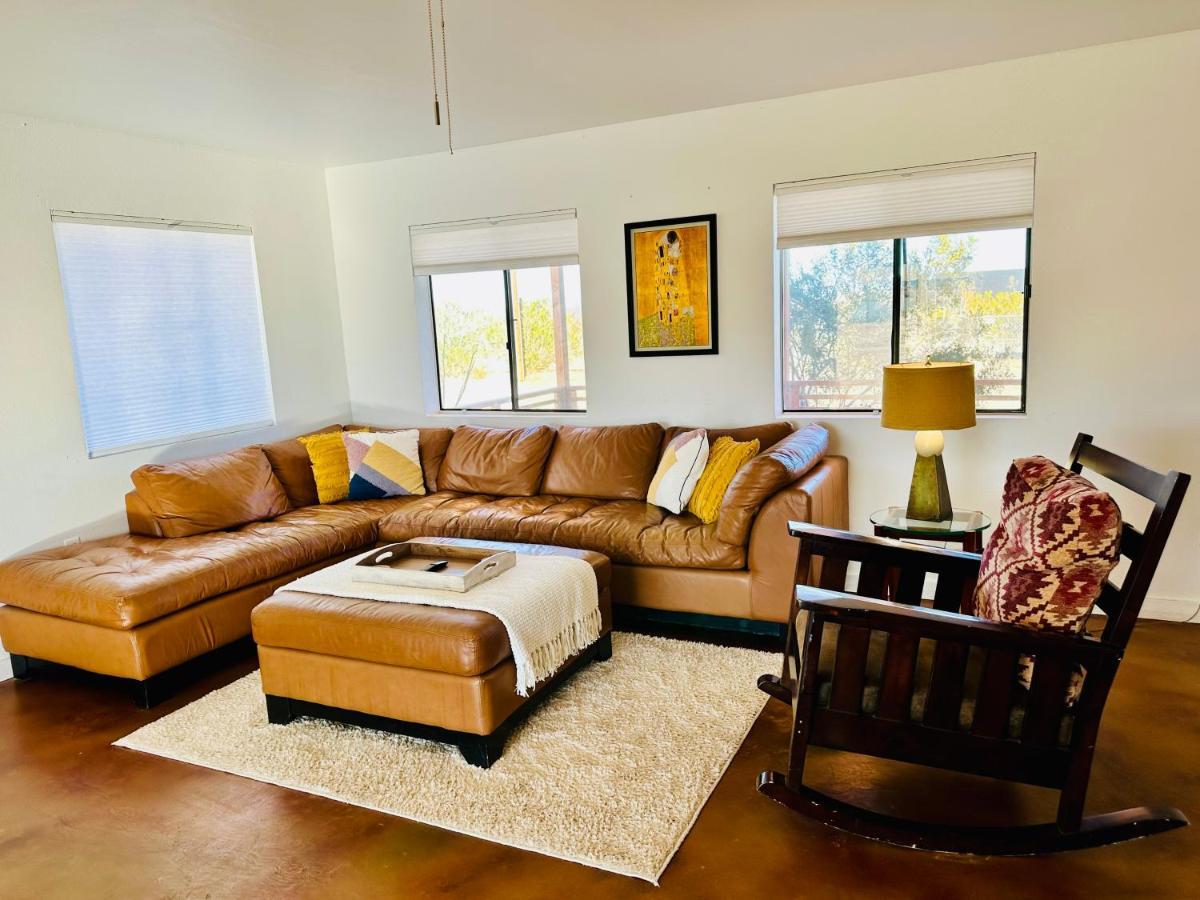 Ravens Nest Ranch, Fire Pit , Views, Near Jt Park! Villa Джошуа Три Екстериор снимка